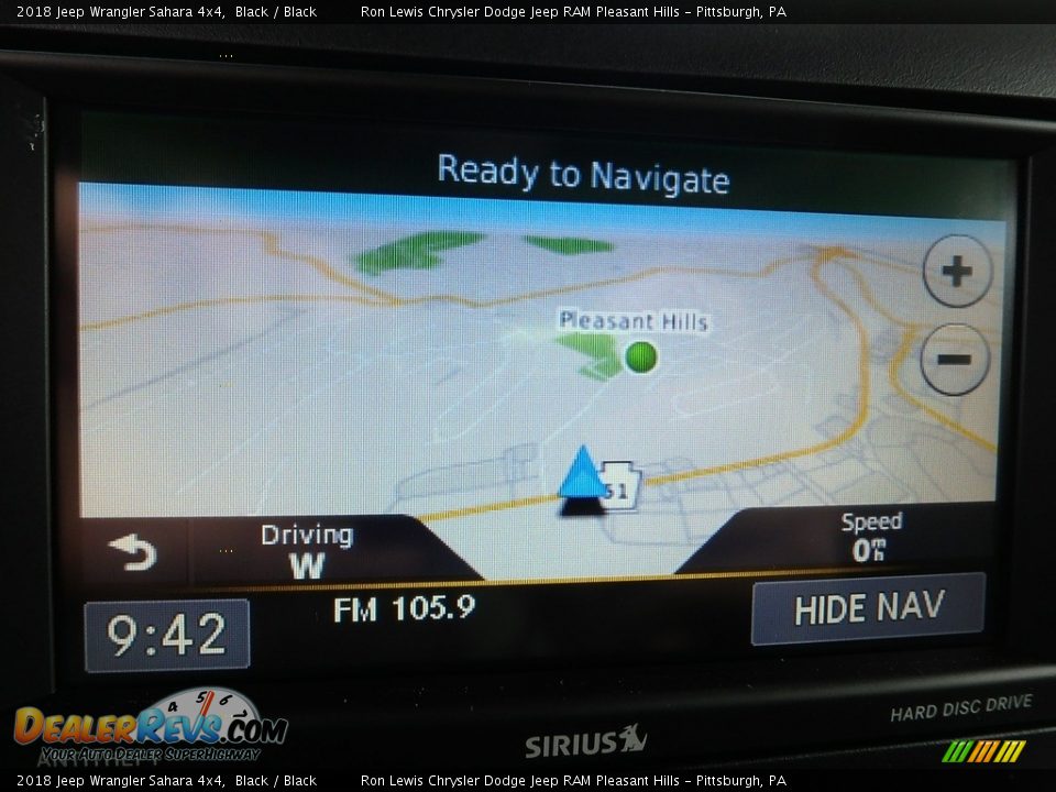 Navigation of 2018 Jeep Wrangler Sahara 4x4 Photo #19