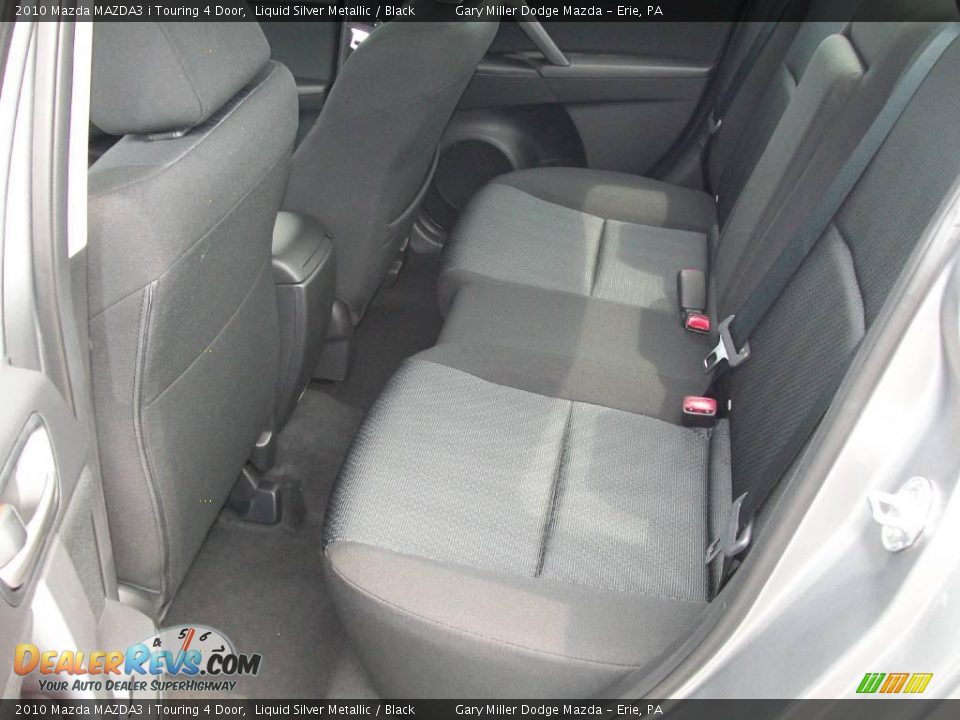 2010 Mazda MAZDA3 i Touring 4 Door Liquid Silver Metallic / Black Photo #13