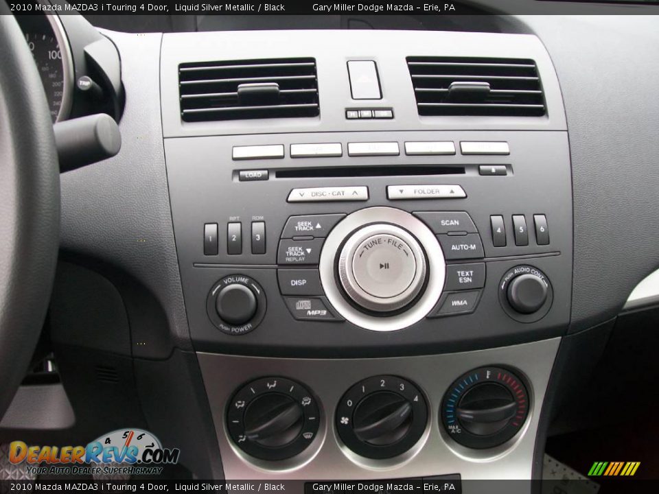 2010 Mazda MAZDA3 i Touring 4 Door Liquid Silver Metallic / Black Photo #14