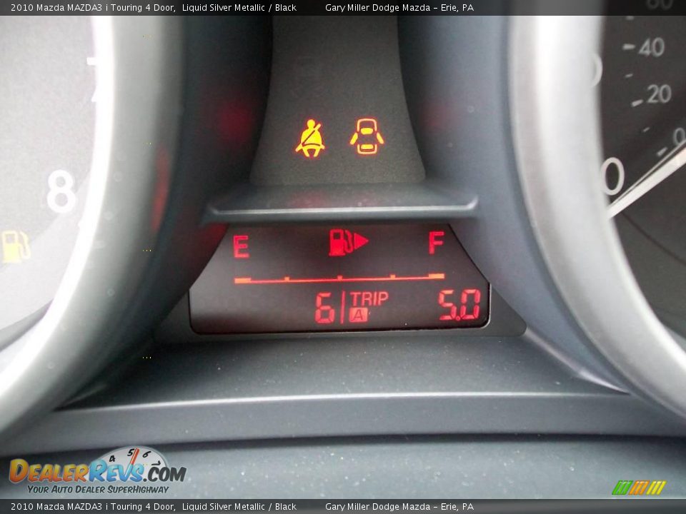 2010 Mazda MAZDA3 i Touring 4 Door Liquid Silver Metallic / Black Photo #15