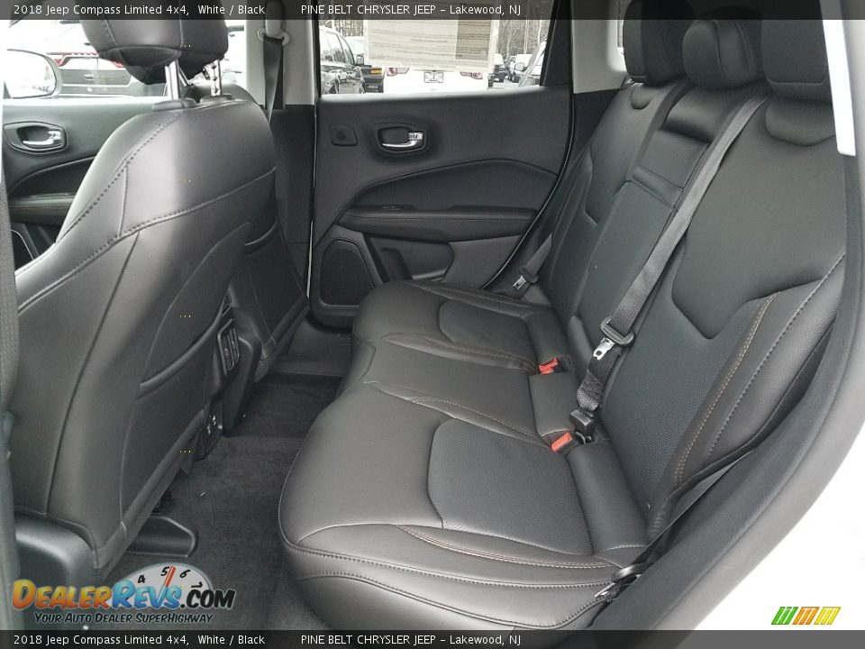2018 Jeep Compass Limited 4x4 White / Black Photo #6