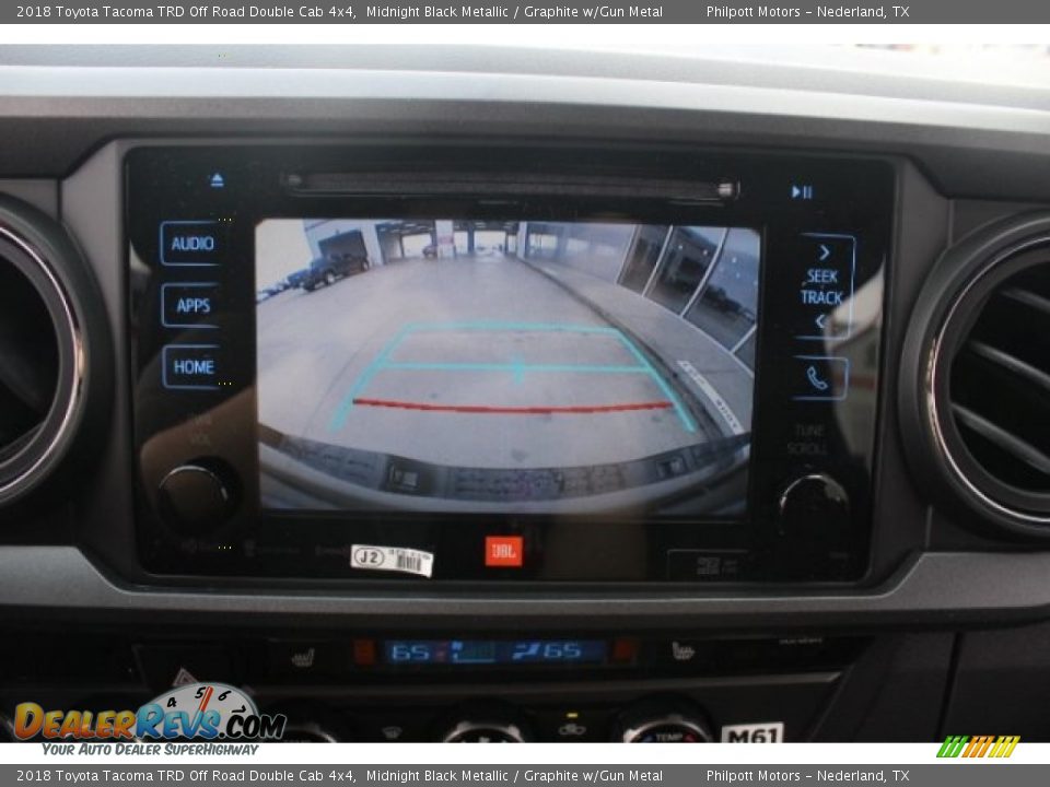 2018 Toyota Tacoma TRD Off Road Double Cab 4x4 Midnight Black Metallic / Graphite w/Gun Metal Photo #15