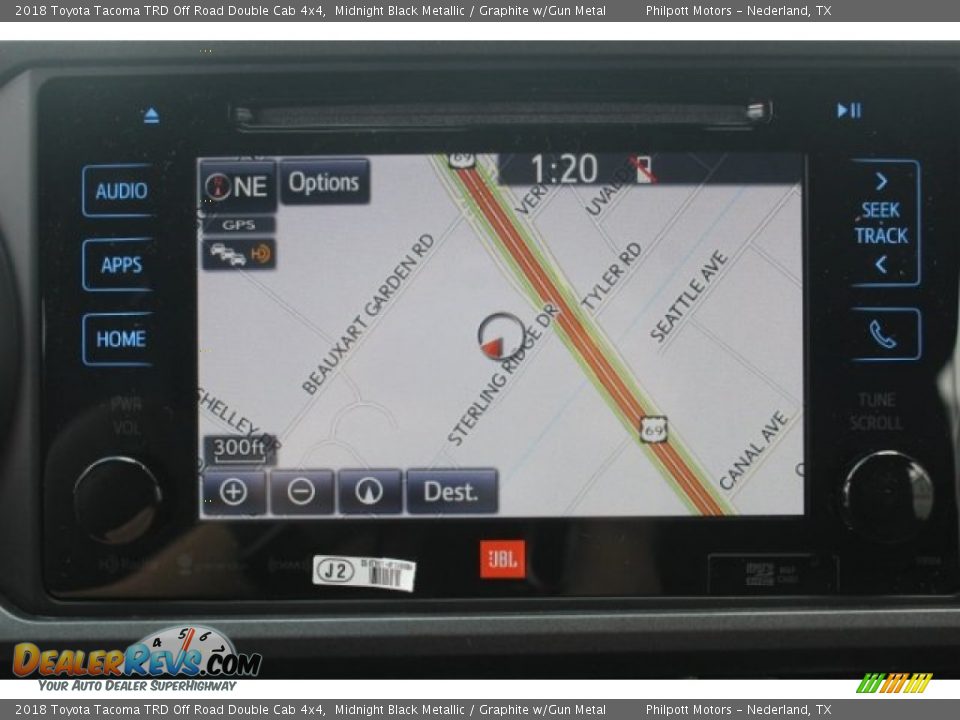 2018 Toyota Tacoma TRD Off Road Double Cab 4x4 Midnight Black Metallic / Graphite w/Gun Metal Photo #16