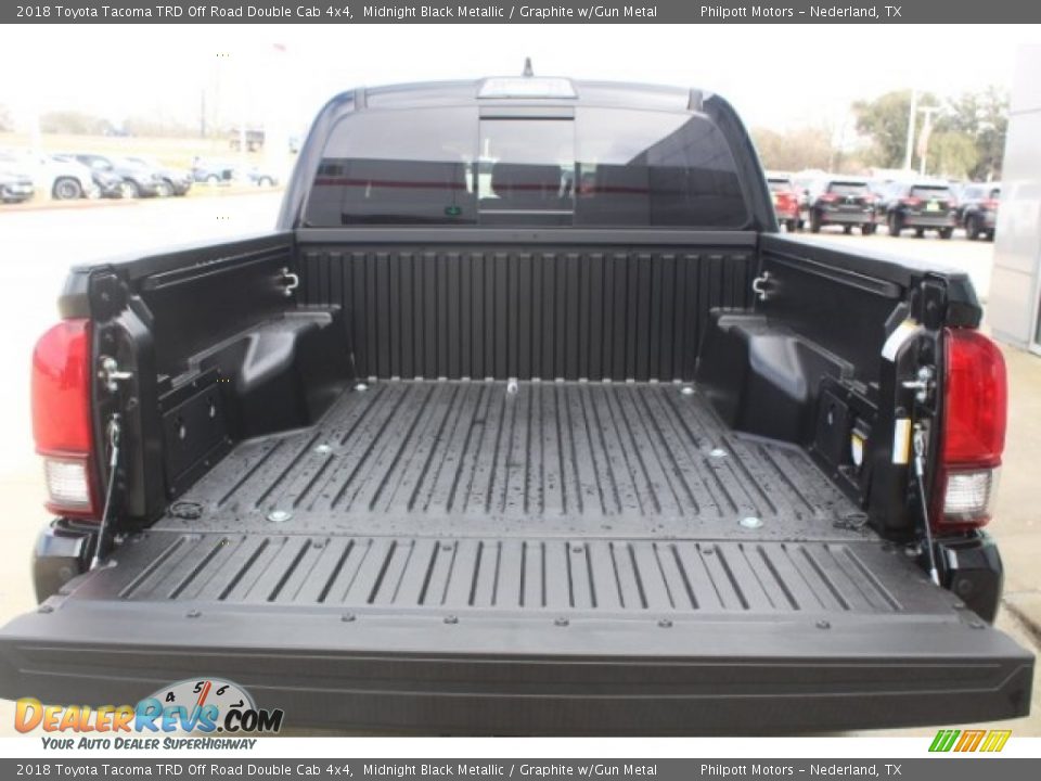 2018 Toyota Tacoma TRD Off Road Double Cab 4x4 Midnight Black Metallic / Graphite w/Gun Metal Photo #27