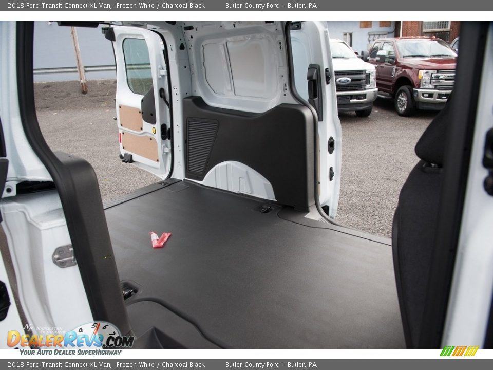 2018 Ford Transit Connect XL Van Frozen White / Charcoal Black Photo #9