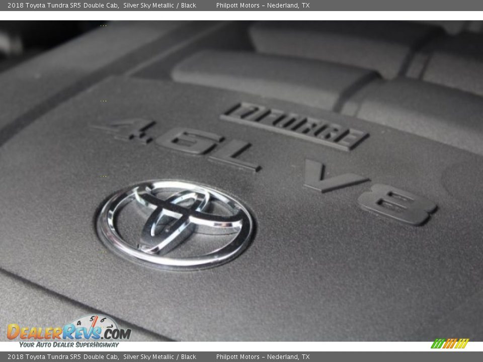 2018 Toyota Tundra SR5 Double Cab Silver Sky Metallic / Black Photo #33