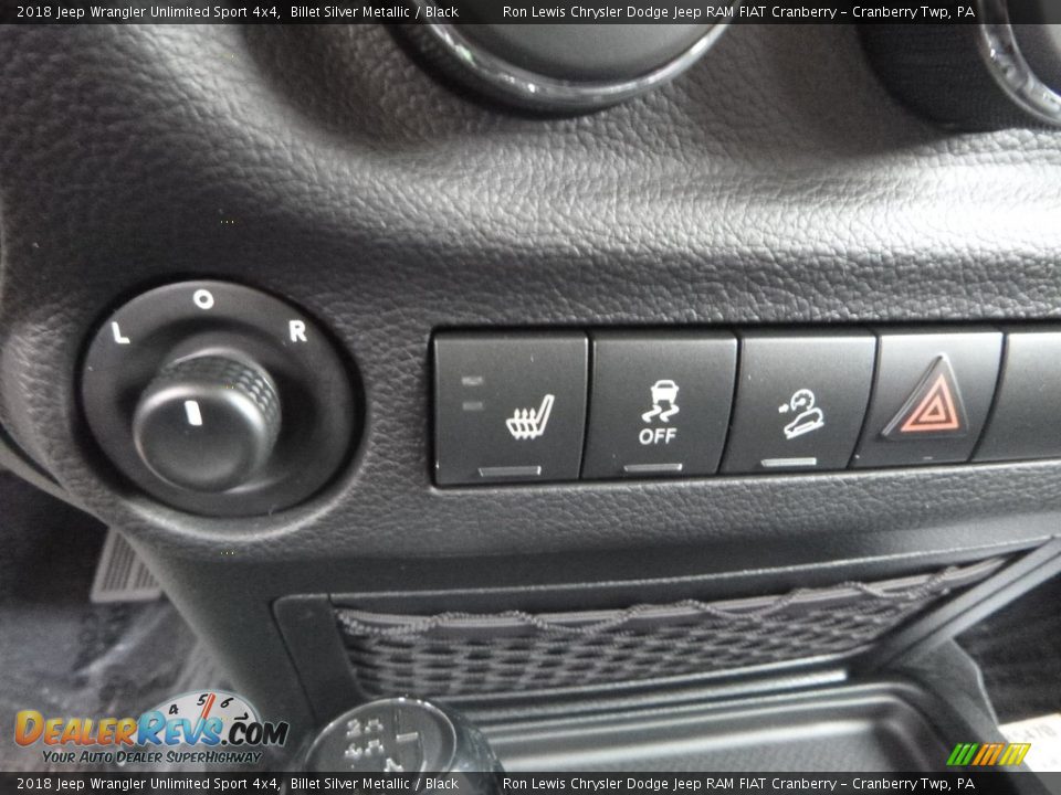 2018 Jeep Wrangler Unlimited Sport 4x4 Billet Silver Metallic / Black Photo #19