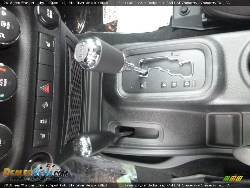 2018 Jeep Wrangler Unlimited Sport 4x4 Billet Silver Metallic / Black Photo #20