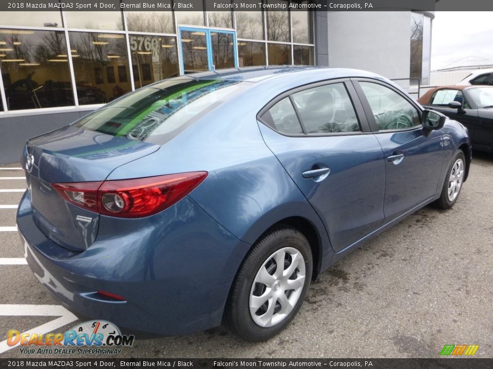 2018 Mazda MAZDA3 Sport 4 Door Eternal Blue Mica / Black Photo #2