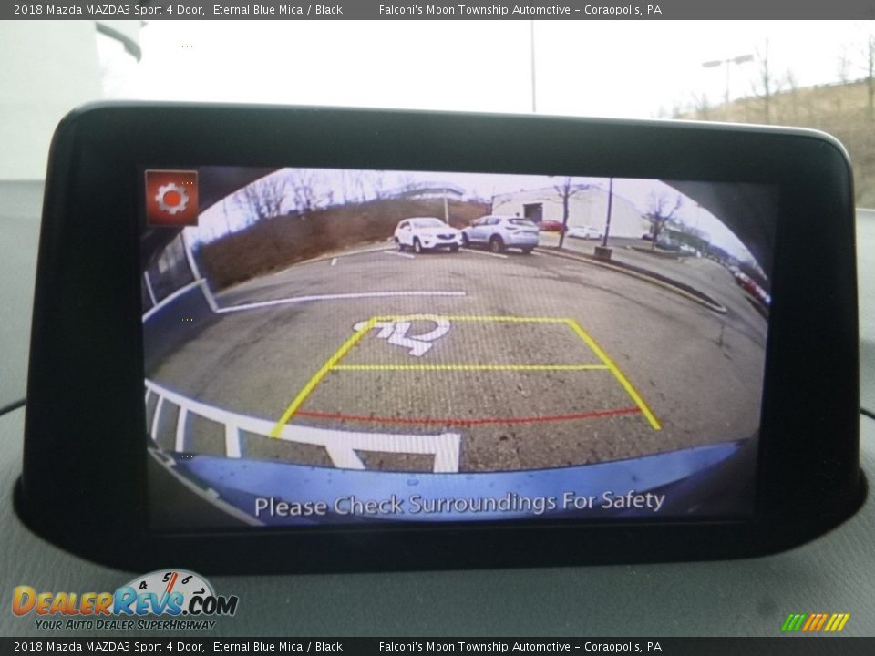 2018 Mazda MAZDA3 Sport 4 Door Eternal Blue Mica / Black Photo #15