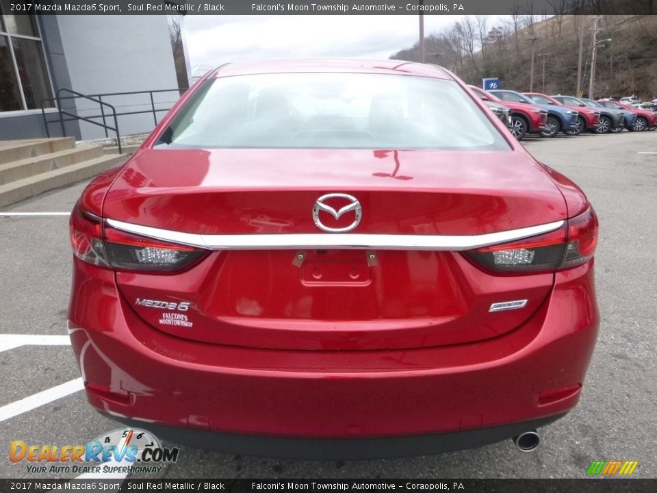 2017 Mazda Mazda6 Sport Soul Red Metallic / Black Photo #7