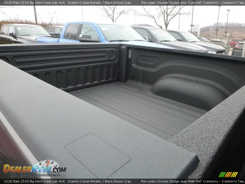 2018 Ram 1500 Big Horn Crew Cab 4x4 Granite Crystal Metallic / Black/Diesel Gray Photo #12