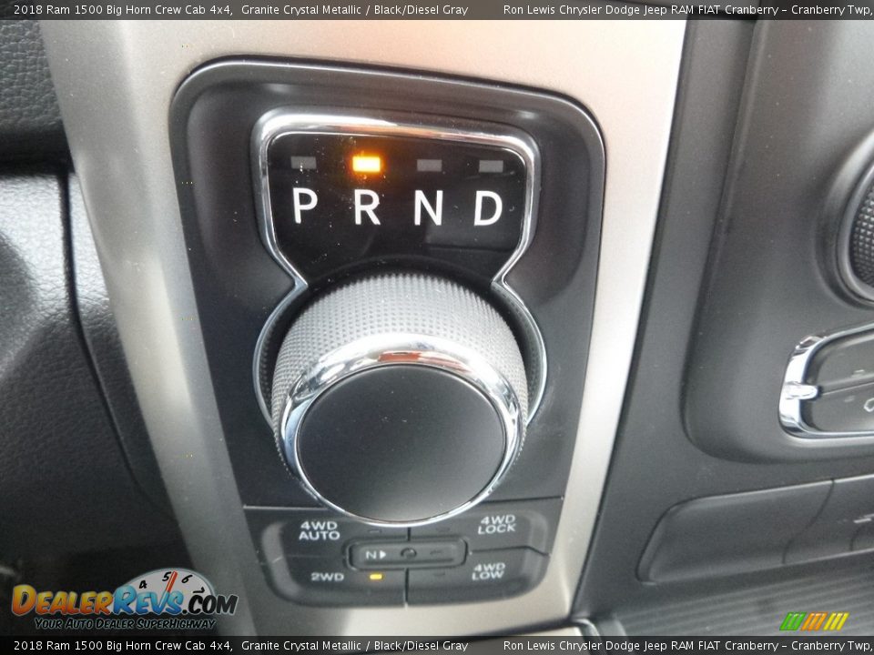 2018 Ram 1500 Big Horn Crew Cab 4x4 Granite Crystal Metallic / Black/Diesel Gray Photo #20