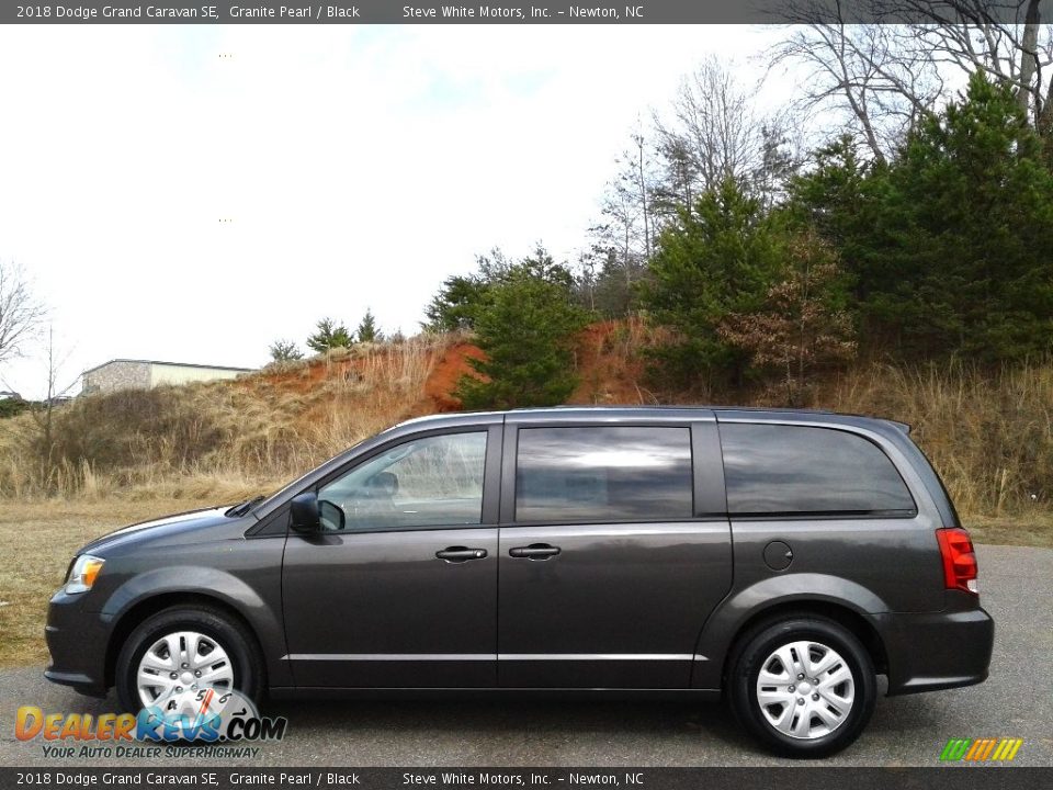 2018 Dodge Grand Caravan SE Granite Pearl / Black Photo #1