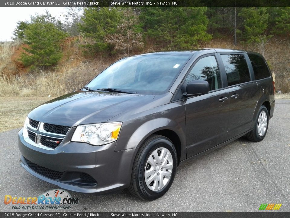 2018 Dodge Grand Caravan SE Granite Pearl / Black Photo #2