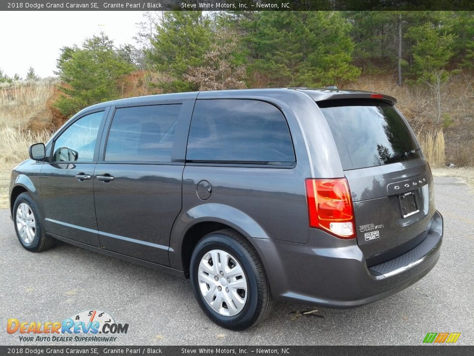 2018 Dodge Grand Caravan SE Granite Pearl / Black Photo #8