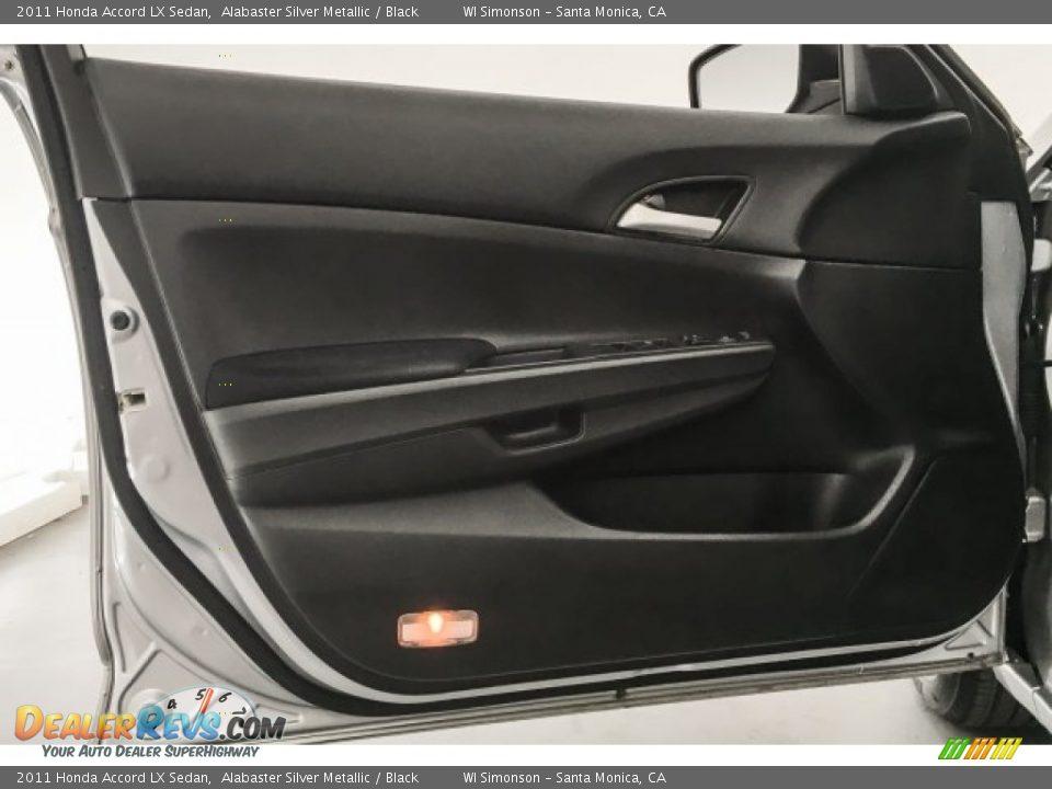 2011 Honda Accord LX Sedan Alabaster Silver Metallic / Black Photo #24