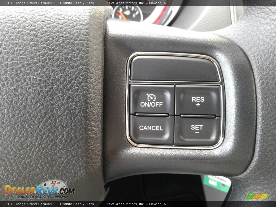 2018 Dodge Grand Caravan SE Granite Pearl / Black Photo #20