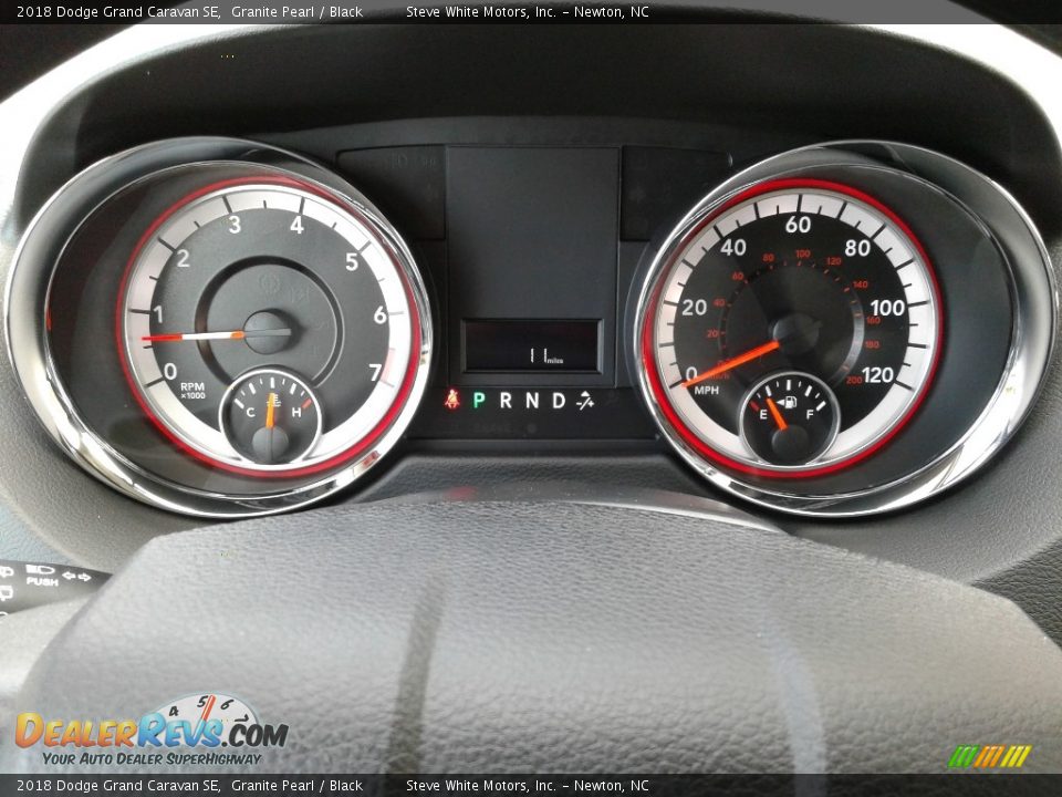 2018 Dodge Grand Caravan SE Granite Pearl / Black Photo #21
