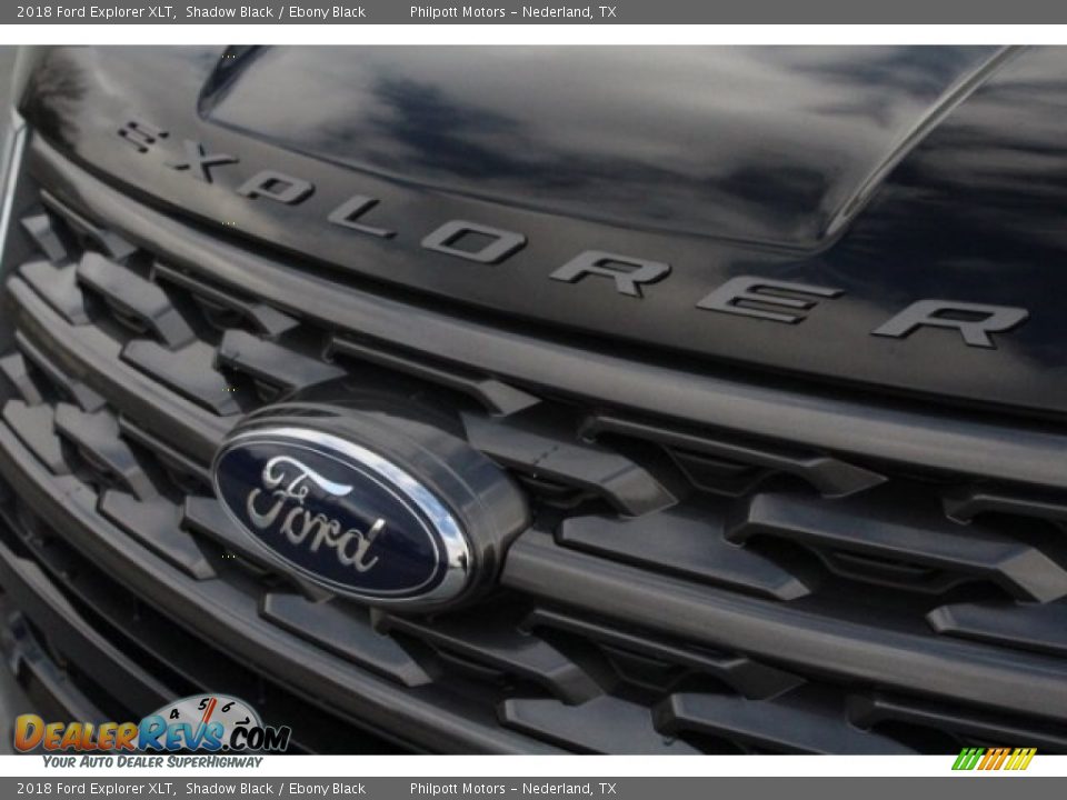 2018 Ford Explorer XLT Shadow Black / Ebony Black Photo #4