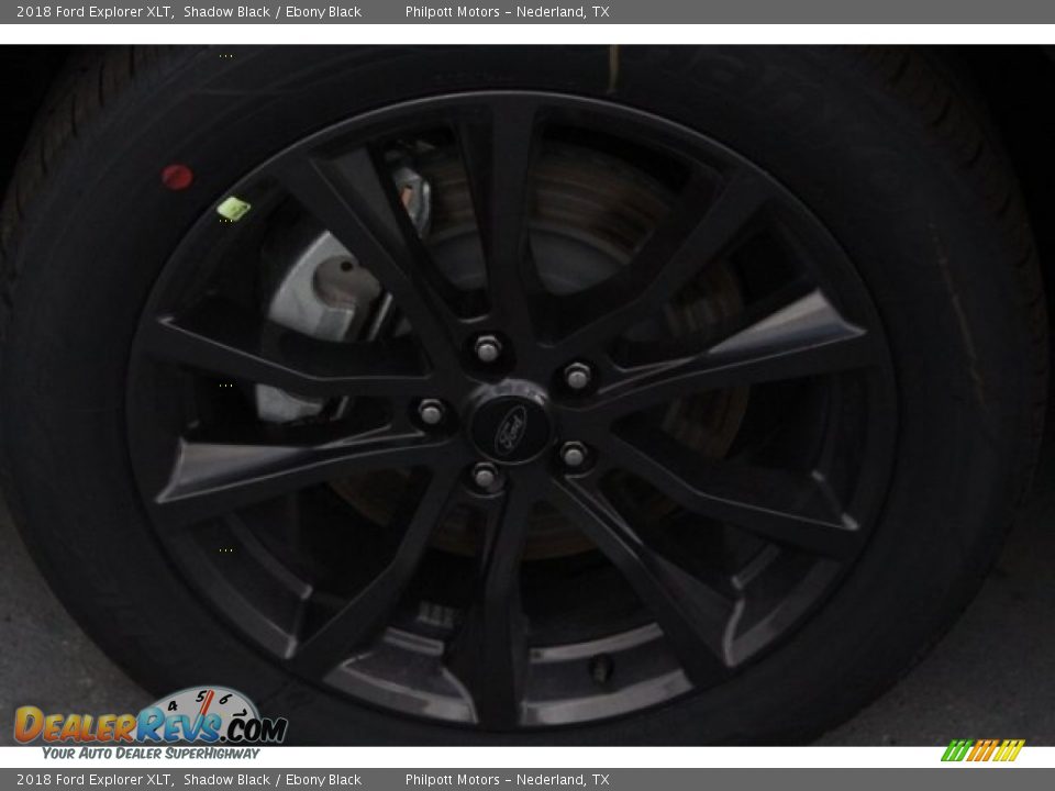 2018 Ford Explorer XLT Shadow Black / Ebony Black Photo #5