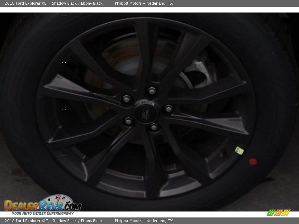 2018 Ford Explorer XLT Shadow Black / Ebony Black Photo #6