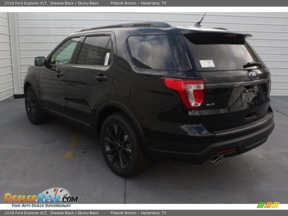 2018 Ford Explorer XLT Shadow Black / Ebony Black Photo #7