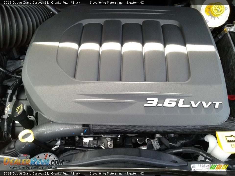 2018 Dodge Grand Caravan SE Granite Pearl / Black Photo #36