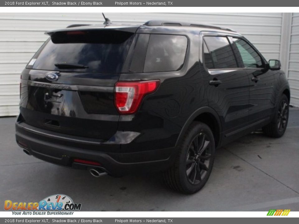 2018 Ford Explorer XLT Shadow Black / Ebony Black Photo #9