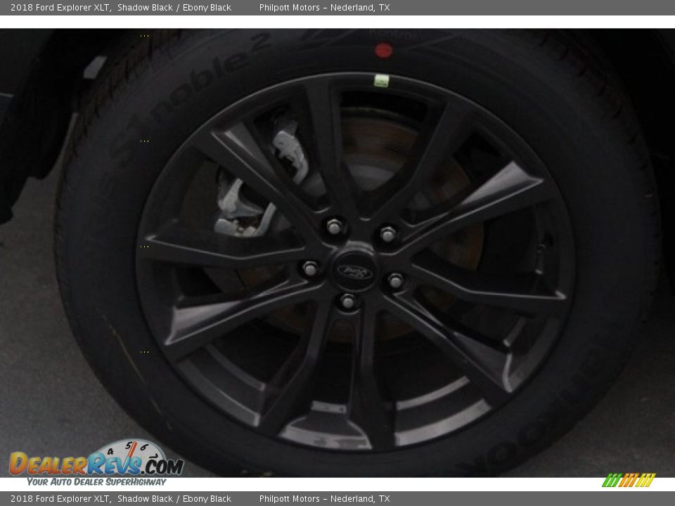 2018 Ford Explorer XLT Shadow Black / Ebony Black Photo #10