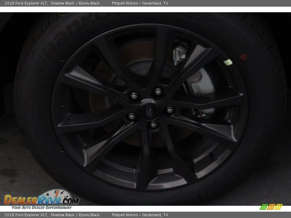 2018 Ford Explorer XLT Shadow Black / Ebony Black Photo #11