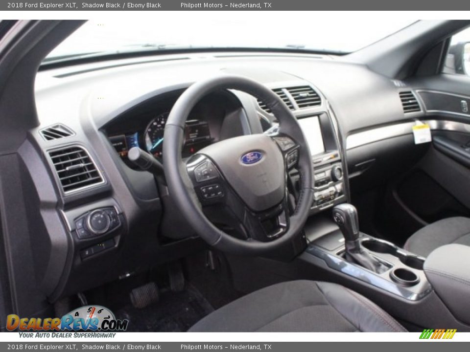 2018 Ford Explorer XLT Shadow Black / Ebony Black Photo #13