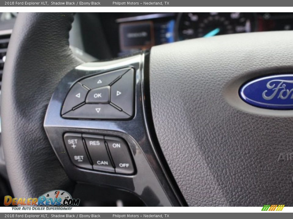 2018 Ford Explorer XLT Shadow Black / Ebony Black Photo #21