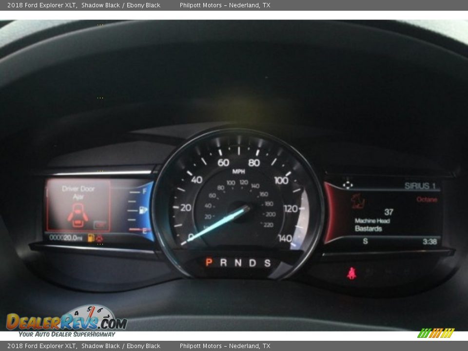 2018 Ford Explorer XLT Shadow Black / Ebony Black Photo #23