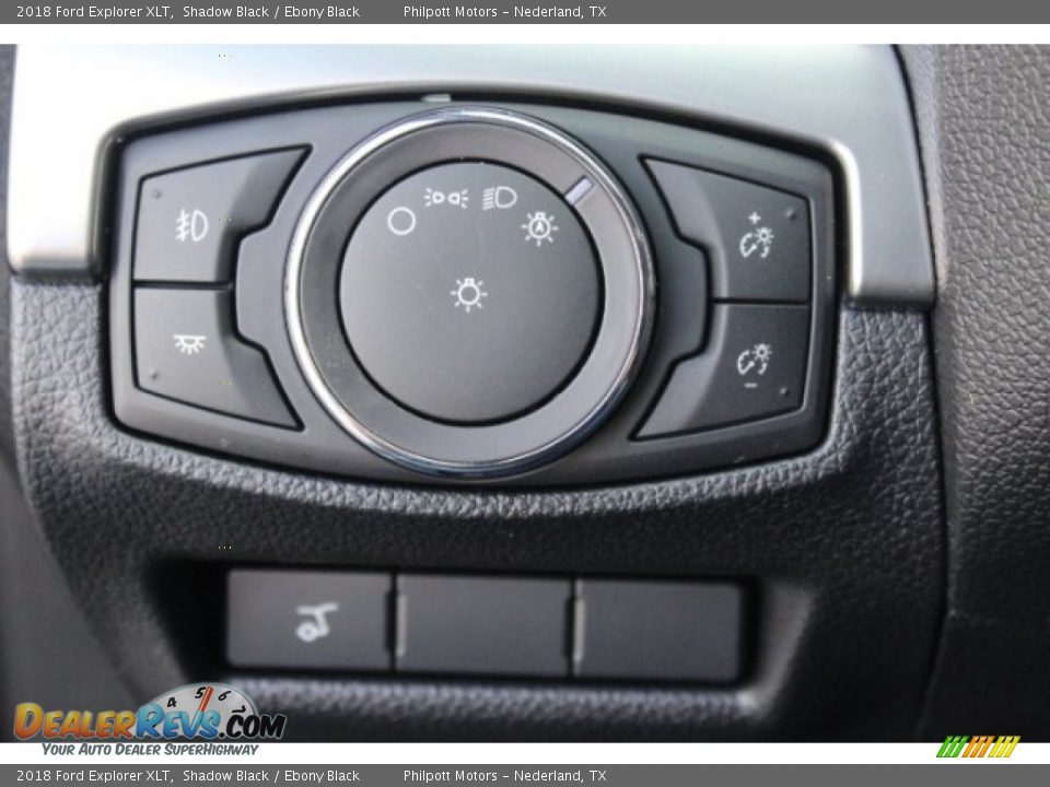 2018 Ford Explorer XLT Shadow Black / Ebony Black Photo #24