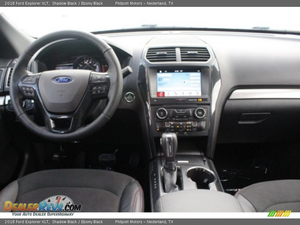 2018 Ford Explorer XLT Shadow Black / Ebony Black Photo #28