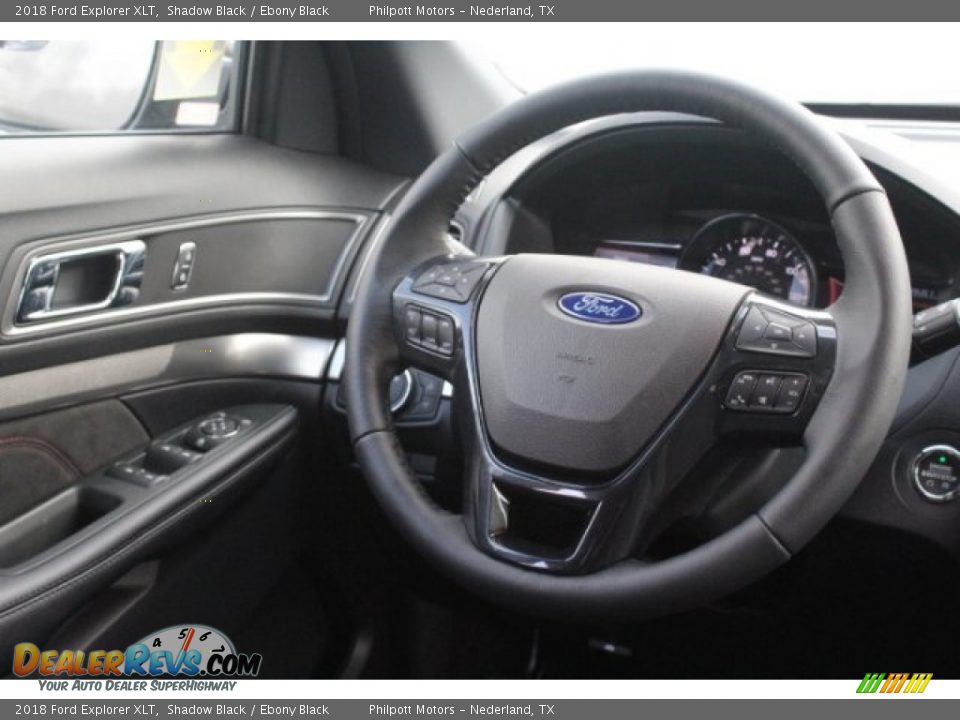 2018 Ford Explorer XLT Shadow Black / Ebony Black Photo #29