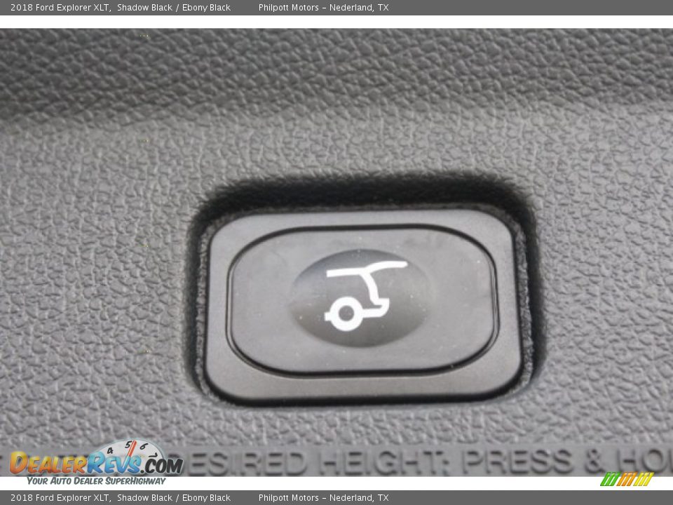2018 Ford Explorer XLT Shadow Black / Ebony Black Photo #31