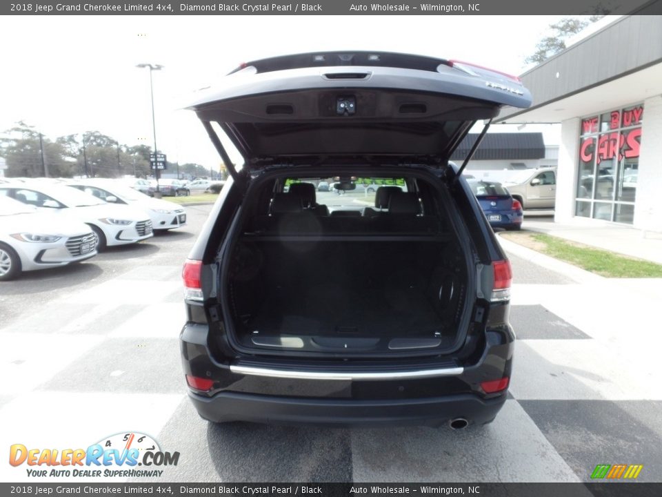 2018 Jeep Grand Cherokee Limited 4x4 Diamond Black Crystal Pearl / Black Photo #5