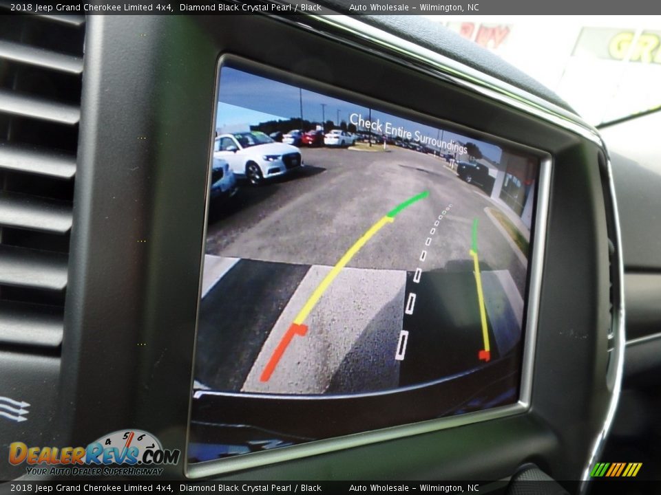 2018 Jeep Grand Cherokee Limited 4x4 Diamond Black Crystal Pearl / Black Photo #18