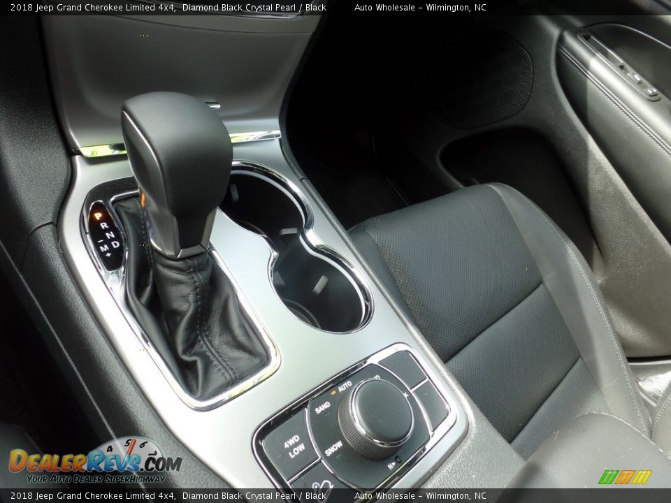 2018 Jeep Grand Cherokee Limited 4x4 Diamond Black Crystal Pearl / Black Photo #19
