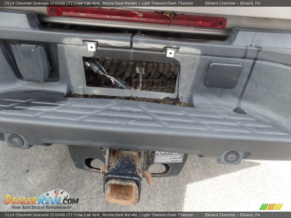 2014 Chevrolet Silverado 3500HD LTZ Crew Cab 4x4 Mocha Steel Metallic / Light Titanium/Dark Titanium Photo #13