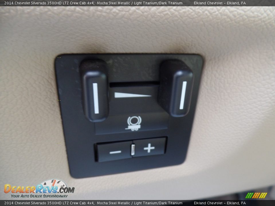 2014 Chevrolet Silverado 3500HD LTZ Crew Cab 4x4 Mocha Steel Metallic / Light Titanium/Dark Titanium Photo #25