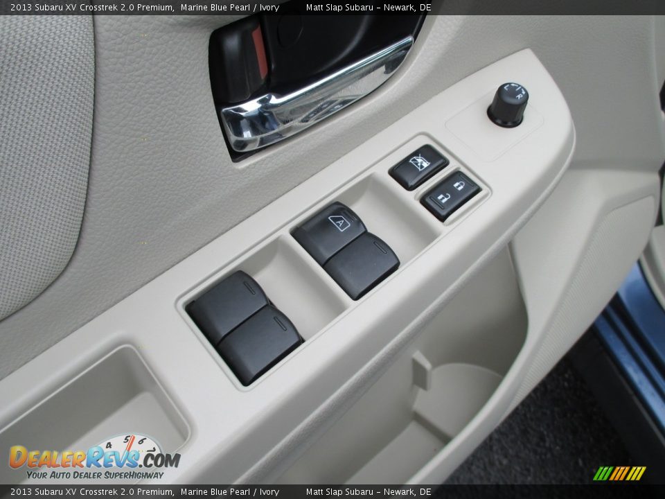 2013 Subaru XV Crosstrek 2.0 Premium Marine Blue Pearl / Ivory Photo #15