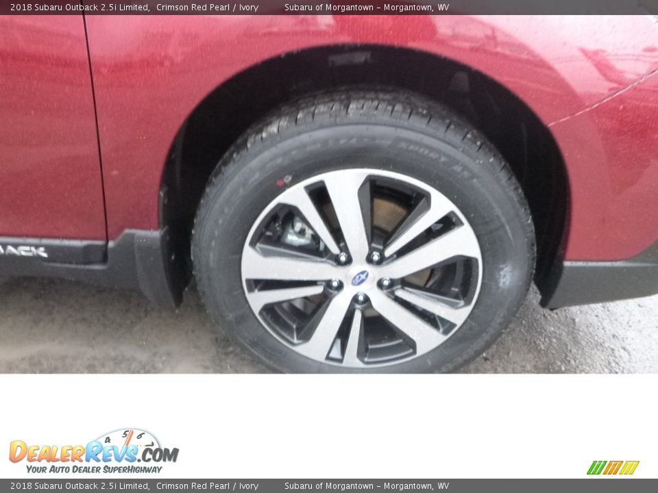 2018 Subaru Outback 2.5i Limited Crimson Red Pearl / Ivory Photo #2