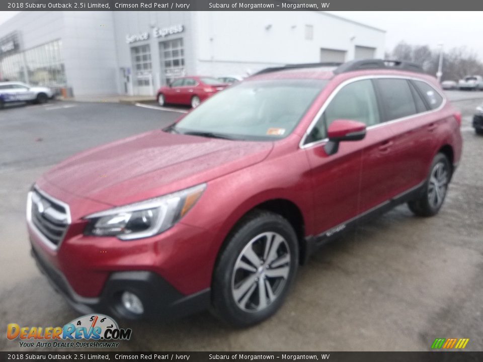 2018 Subaru Outback 2.5i Limited Crimson Red Pearl / Ivory Photo #8