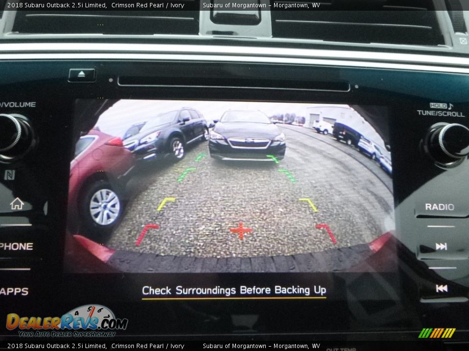 2018 Subaru Outback 2.5i Limited Crimson Red Pearl / Ivory Photo #18