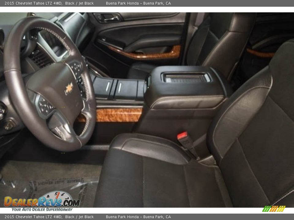2015 Chevrolet Tahoe LTZ 4WD Black / Jet Black Photo #3