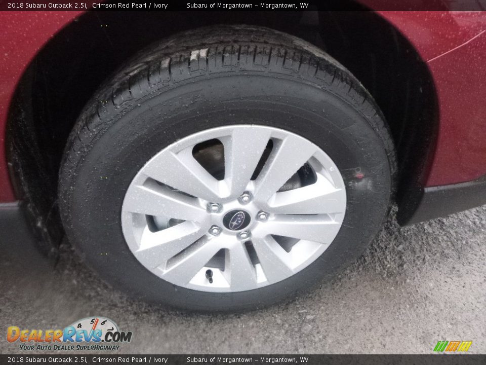 2018 Subaru Outback 2.5i Crimson Red Pearl / Ivory Photo #2