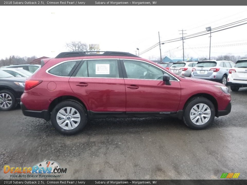 2018 Subaru Outback 2.5i Crimson Red Pearl / Ivory Photo #3